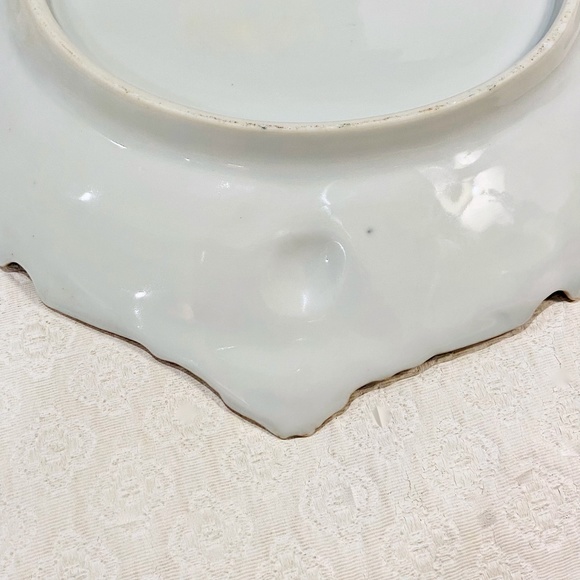 AP5--RARE Antique Paris Ware/Old Paris Hand Painted Floral & Gold Gilding Dish - Picture 7 of 10